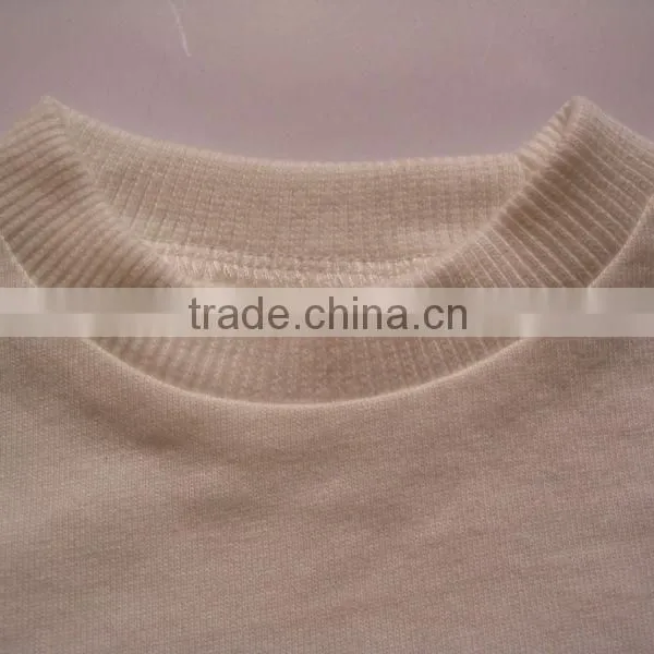 Good Quality O Neck Baby Cotton Plain White T-Shirt photo-2
