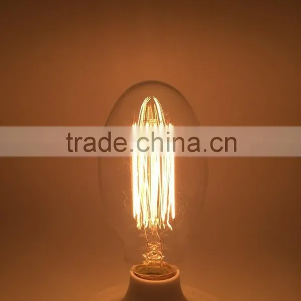 Energy Saving 110V/220V E27 Antique Incandescent Industrial Vintage Edison Light Bulb 40W photo-2