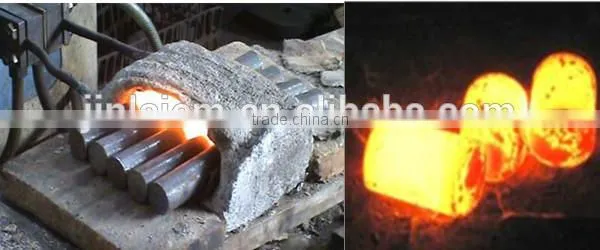 Medium Frequency 35kw Iron Steel Rod Hot Forging Furnace photo-6