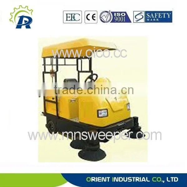 Avoiding Second Dust Pollution Linoleum Road Sweeper With Vacuum Sweeping and Water Spraying photo-5