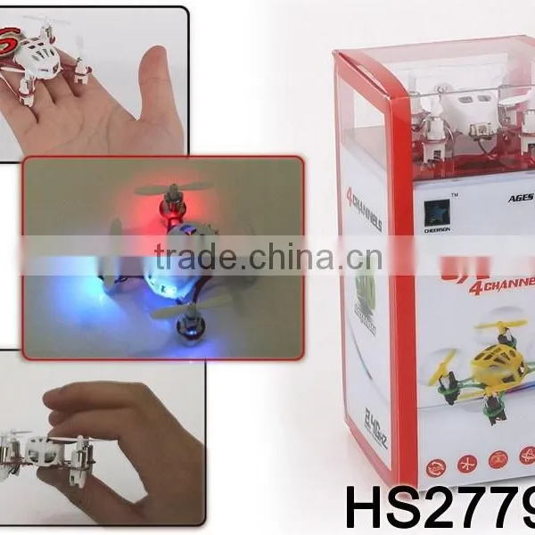 Hot Sales 2.4G 4CH 6-axis Gyro Rolling Very Mini RC Quadcopter With 3 Speed for Adjustment photo-2