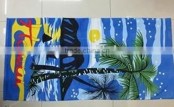 High Quality 100% Cotton Velour Reactive Printing Promotion Beach Towel photo-6