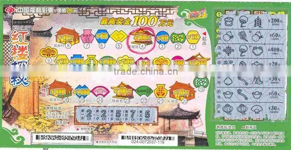 200g Thermal Paper Scratch Tickets Card Printing Quality Choice photo-4