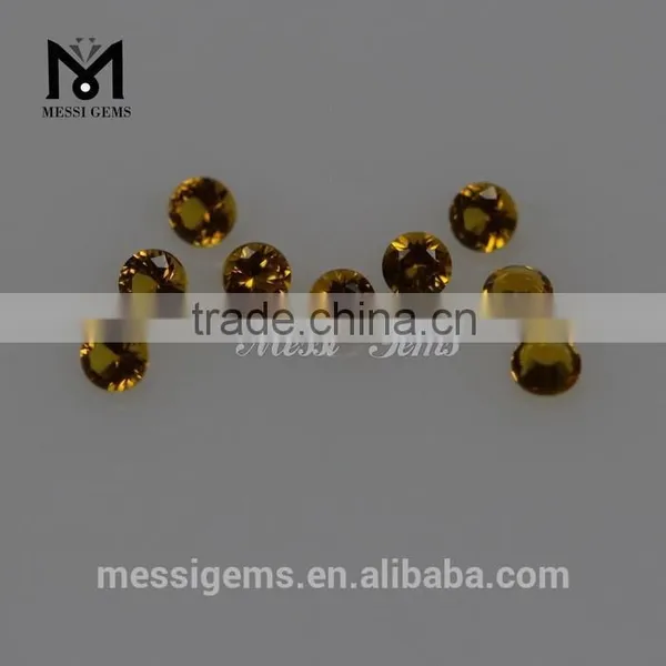 Top Machine Cut Gemstone Round 1.5mm Crtrine Nano Beads photo-2