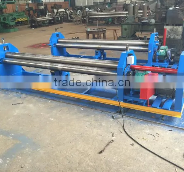 Manufacturer Produce Electric Type Asymmetrical 3 Roller Bending Machine photo-3