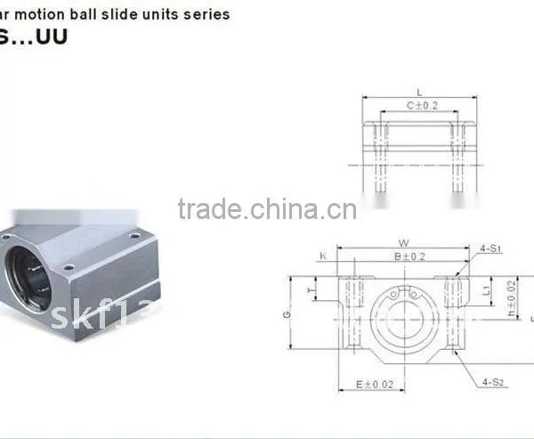 Linear motion ball slide unit SCS13UU