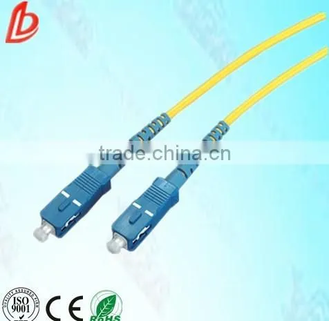 Manufacturer SC/PC 3 Meter Fiber Optic Patch Cord / SC Fiber Optical Patch Cable photo-4