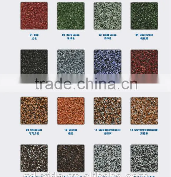 COLORFUL STONE COATED METAL ROOF TILE photo-6
