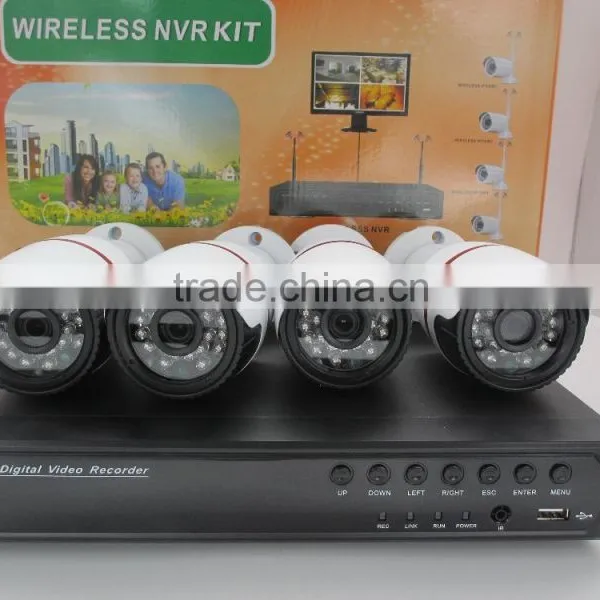 Cctv Kit 2mp Real Time ip Camera Security System 4ch Nvr Kit 1080P photo-4