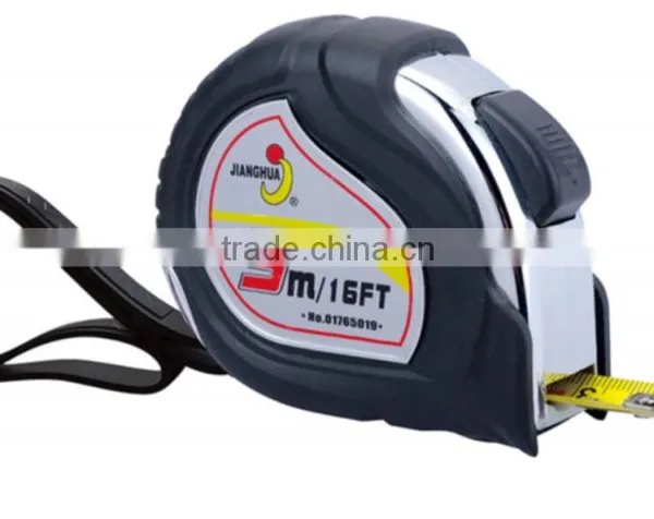 Auto- Stop JH-76 Model Impact Rubber Jacket Steel Measuring Tapes With Rubber Coated Tape Measure photo-2