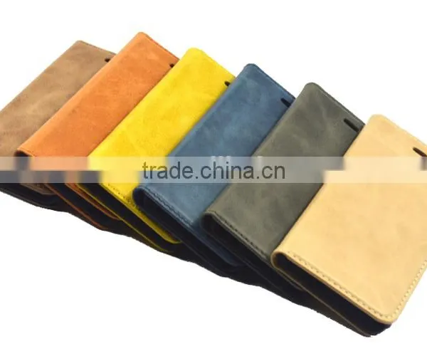 New For IPhone 7 Genuine Leather Case , For IPhone 7 Folio Case , For IPhone 7 Wallet Case photo-4