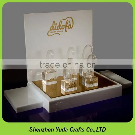 Vertical Thick Mdf Stand Holder Wood Watch Display Rack photo-4