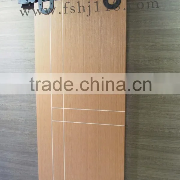 America Latest Design Solid Wooden Door Polish Design photo-3