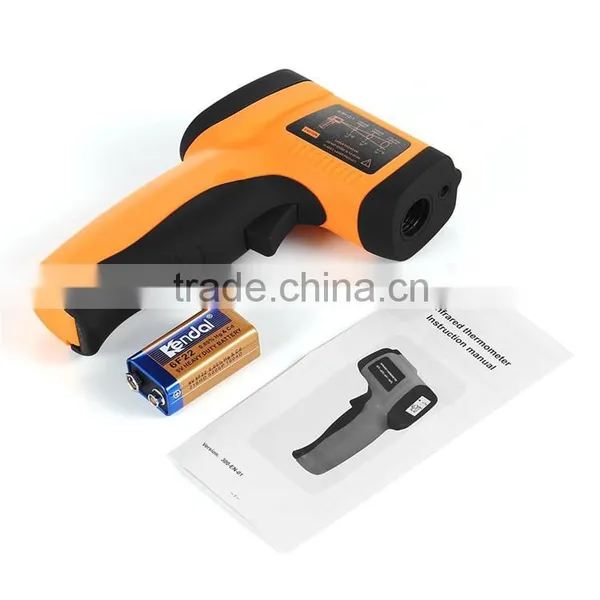 Non-Contact IR Laser Infrared Digital Thermometer LCD Digital Infrared Pyrometer Laser Point Temperature photo-2