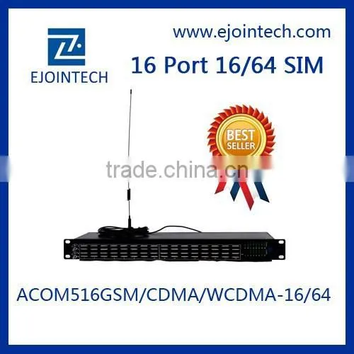 Ejointech Goip 16 Port WCDMA Gateway 16 SIM Voip Sip Gateway Voip Solution Provider