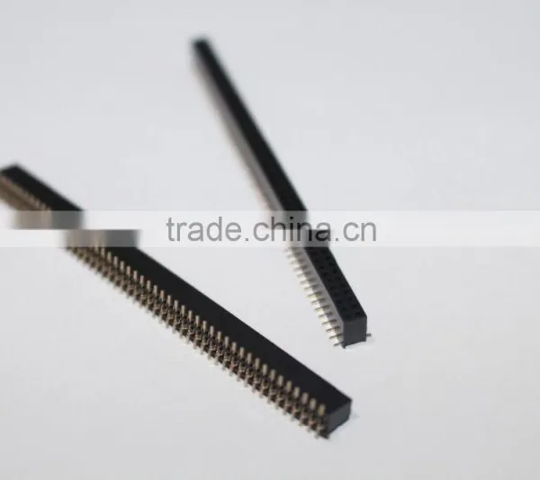 Female Header 1.27mm Double Row Smt 40 Pin photo-5