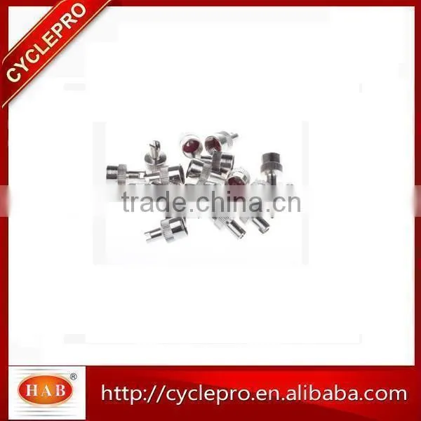 Brass Tubeless Valve Cap Valve Core Tool Metal Tire Valve Key