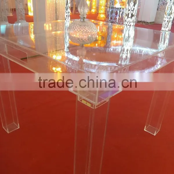 2016 Arcylic Wedding Table for Bride and Groom , Wedding Mandap Table photo-3