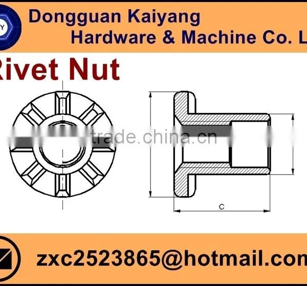 Insert Rivet Nuts for Wood Furniture Fastener and Hardware photo-4