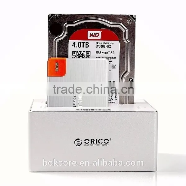 8TB 2-Bay 2.5" 3.5" Sata Hdd Docking Station for Mac photo-3