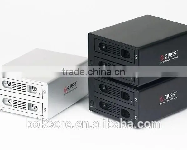 RAID / USB3.0 to 3.5" 2 Bay SATA HDD Enclosure photo-2