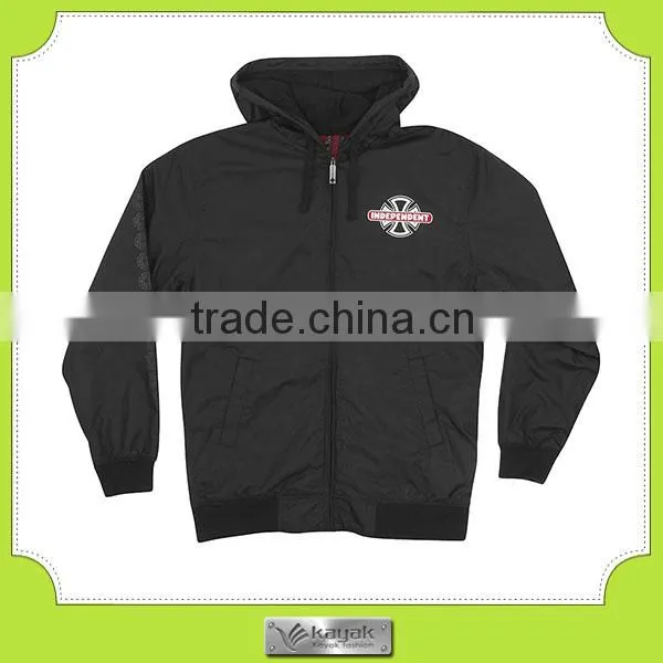 Customized Jacket Manufacturer Nylon Winter Men's Print Jacket photo-4