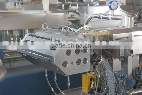 Parallel Co-rotating Twin Screw Extruder Cutting System