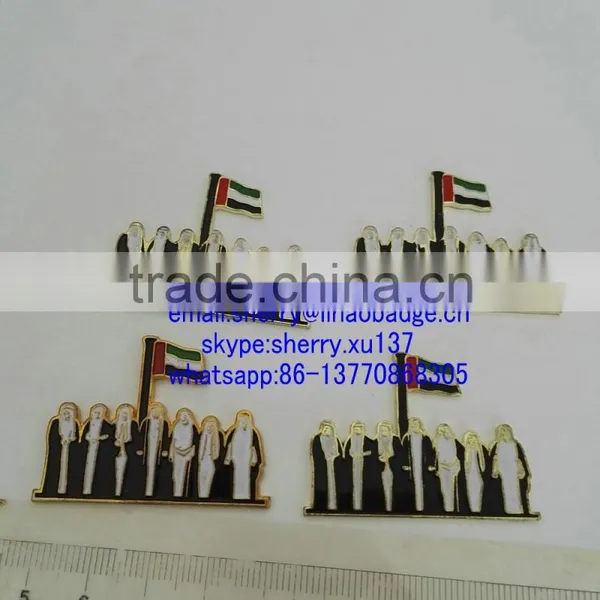 UAE National Day Gifts Uae Flag Lapel Pin Badge,UAE Badge With Magnet photo-6