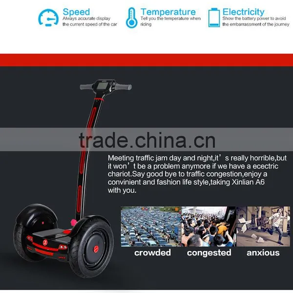 High Speed Electric Vehicle 15 Inch Hoverboard Scooter With Handle photo-5
