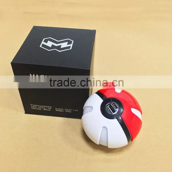 Pokeball PowerBank For Pokemon Go Power Bank 10000mah Portable Charger With LED Light photo-3