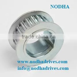 Zinc plated timing pulley wheel