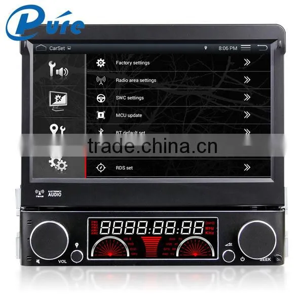 7 Inch Singel Din GPS Radio Player LCD HD Car DVD Player With AUX/Bluetooth/GPS photo-2