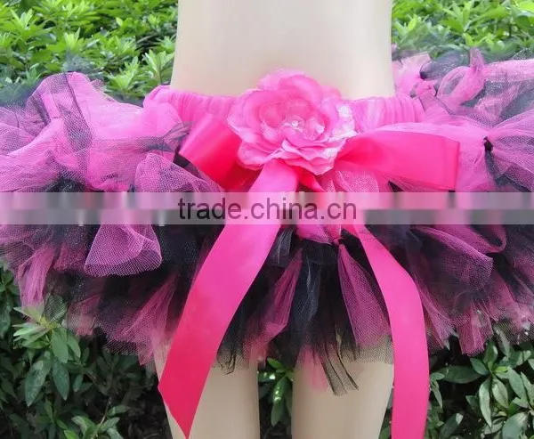 2016 New Product Children Bow Design Tutu Skirt, Direct Manufactory Handmade Baby Girl Petti Skirt, Baby Girl Summer Dress photo-3