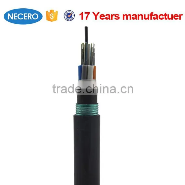 GYTY53 24 Core Single Mode Outdoor Direct Buried Fiber Optic Cable for Underground photo-2