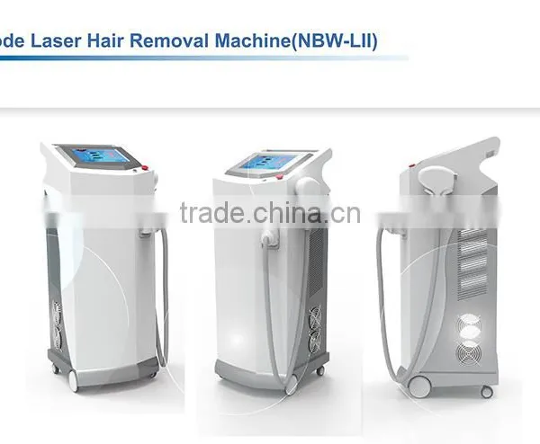 Permanent All Skin Types 808nm Diode Laser Hair Removal Machine photo-2