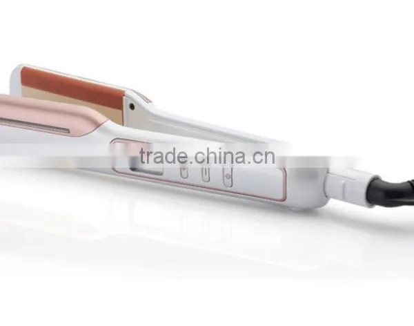 Tourmaline Cheap Hair Straightener Heated Hair Flat Iron photo-4