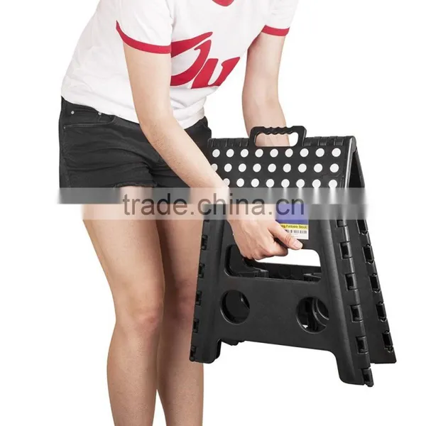 13'' Plastic Folding Step Stool Foldable Portable Multi Purpose Heavy Duty Ladders photo-5