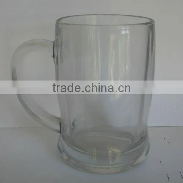 beer glass with ring bell,350ml beer mug,bell mug ring