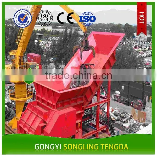 Hot Sale Metal Crusher Machine for Crushing Stainless Steel/drink Cans/ Iron photo-2