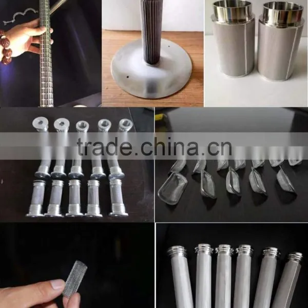 Fuel Filter/Stainless Steel Filter/10 Micron Stainless Steel Pleated Fuel Gas Filter Element photo-3