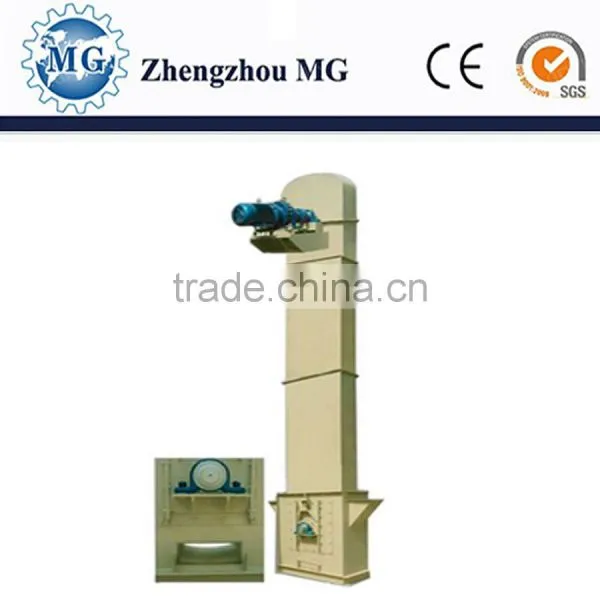 Vertical Bucket Elevator Used to Transfer Granular Powdery Material