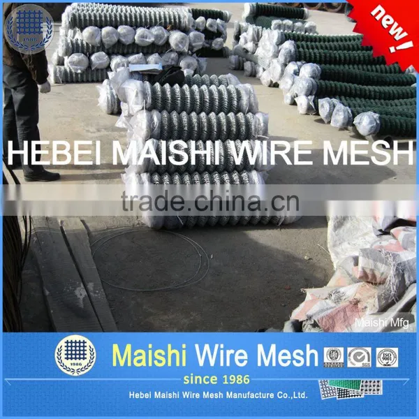 60mm Mesh Opening Hot Dipped Galvanized Chain Link Fence photo-5