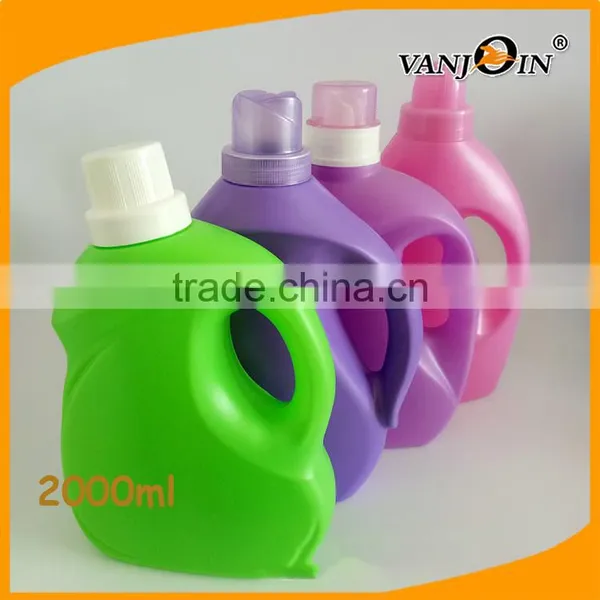 Colorful 1L Empty Detergent Package Bottles With Lid photo-3