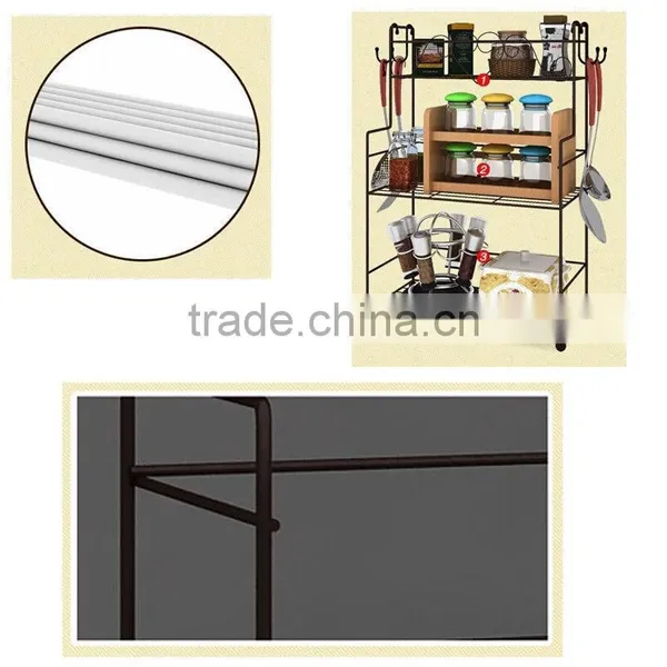 Multi-tier Wire Mesh Condiments Display Rack photo-2