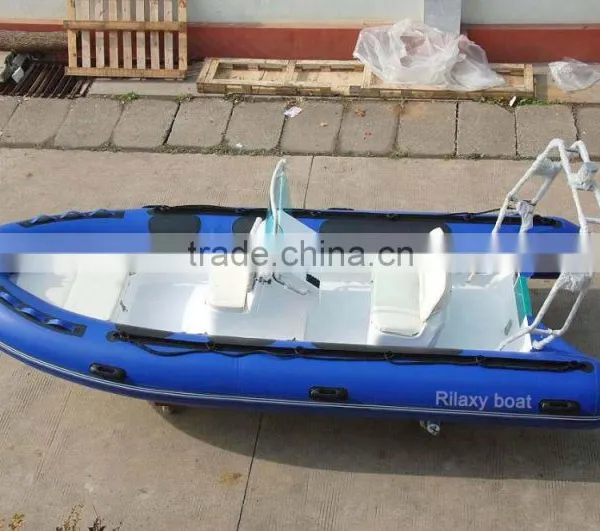 4.8m Rigid Hull Boat Fiberglass photo-3