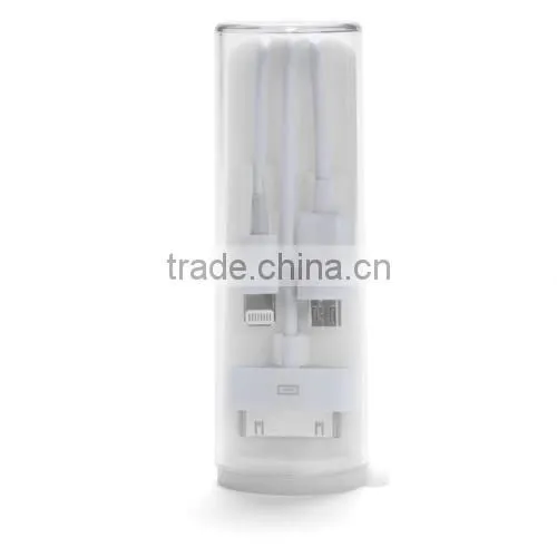 3in1 Kit High Quality Universal Dual 2 Ports Charger Adaptor Micro USB Charging Cable photo-2