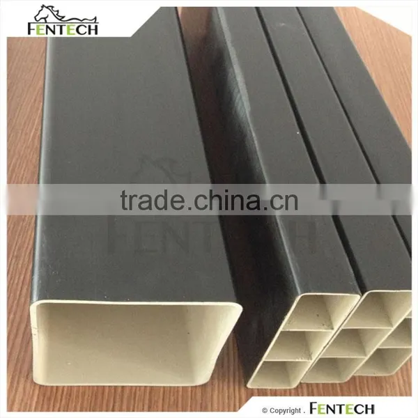 Fentech High UV Proof Standard Black Plastic PVC/Vinyl Fence photo-2