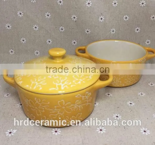 The Hot Sale Ceramic Soup Pot/restaurant Cheap Ceramic Soup Pot photo-2