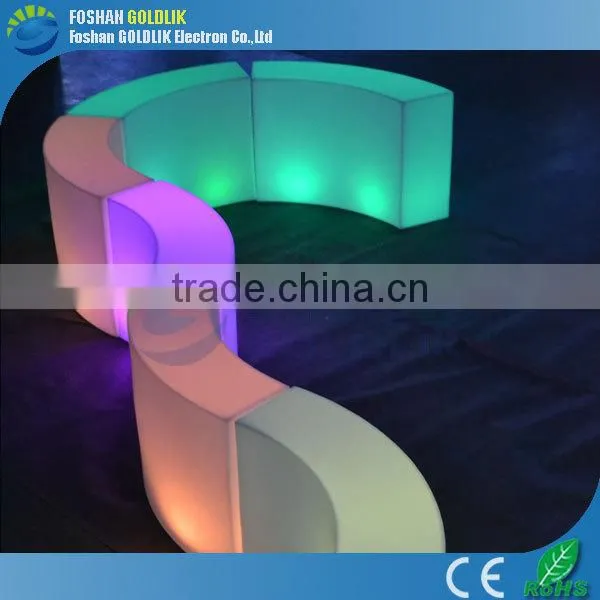 Rechargeable LED Fiesta Straight Bar Counter GLACS/Music/Linght Control photo-3