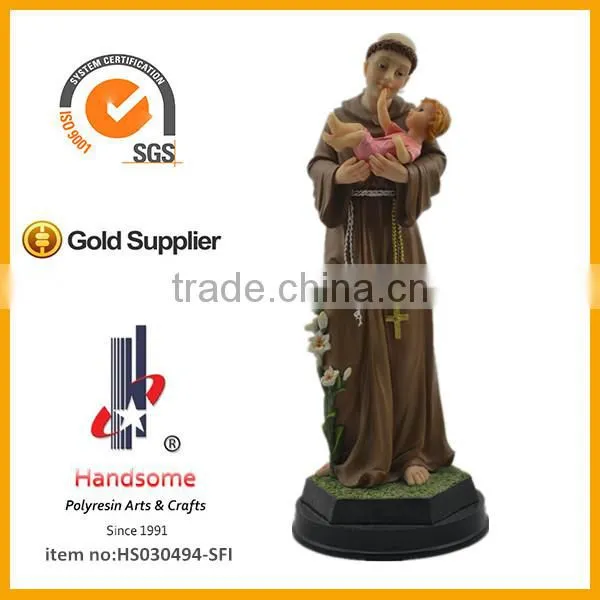12'polyersin Figurine Religious Statue Sculpture Baptism Souvenirs photo-2